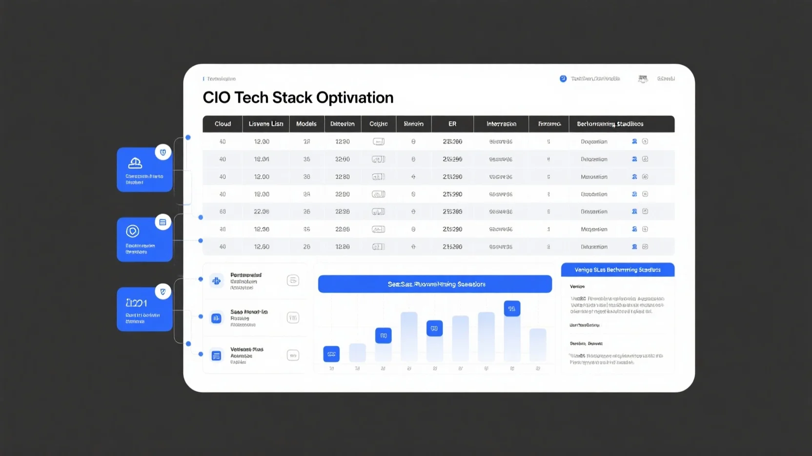 CIO’s Guide: Tech Stack Optimization, ERP Integration, SaaS Risk, Licensing, and SLA Benchmarking
