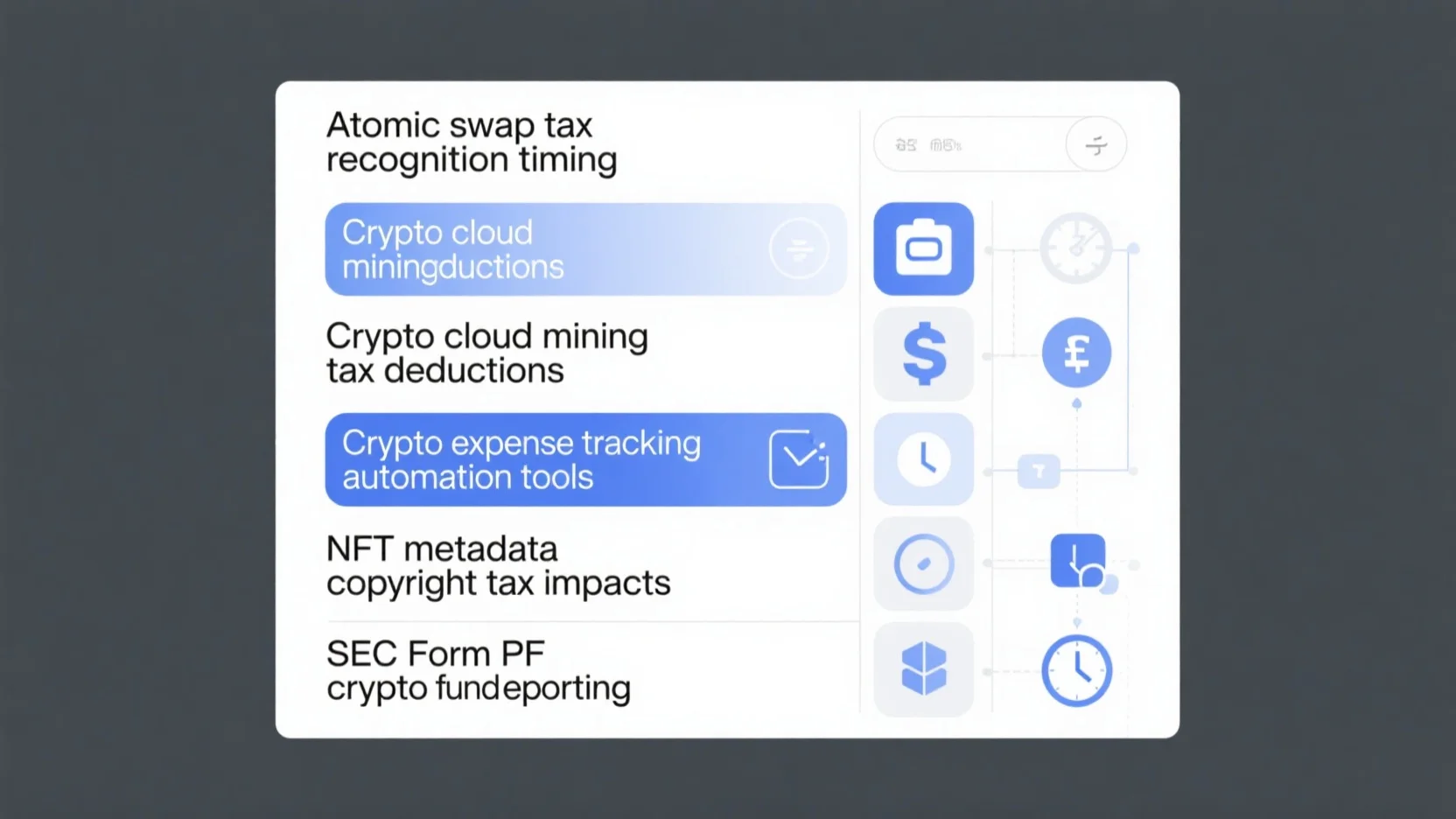 Comprehensive Guide to Atomic Swap Tax Timing and Crypto Cloud Mining Tax Deductions