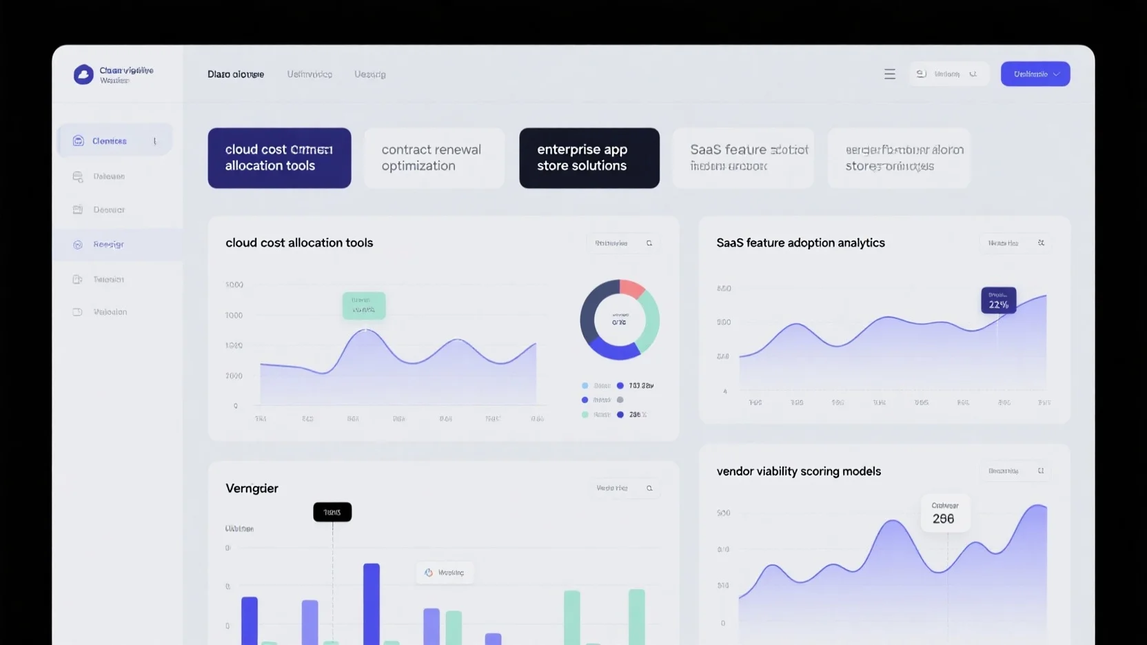 Maximize Business Efficiency: SaaS Feature Adoption, Cloud Cost Allocation, Contract Renewal, App Store Solutions & Vendor Scoring