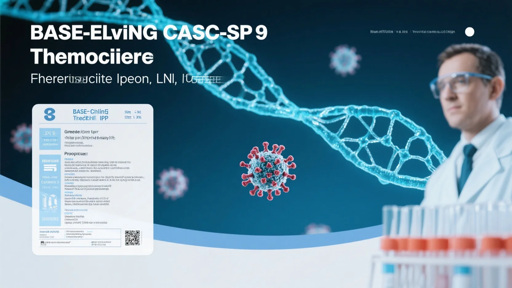 Base Editing, CRISPR – Cas9, and Delivery IP: The Lucrative Landscape of Gene Editing in Pharma