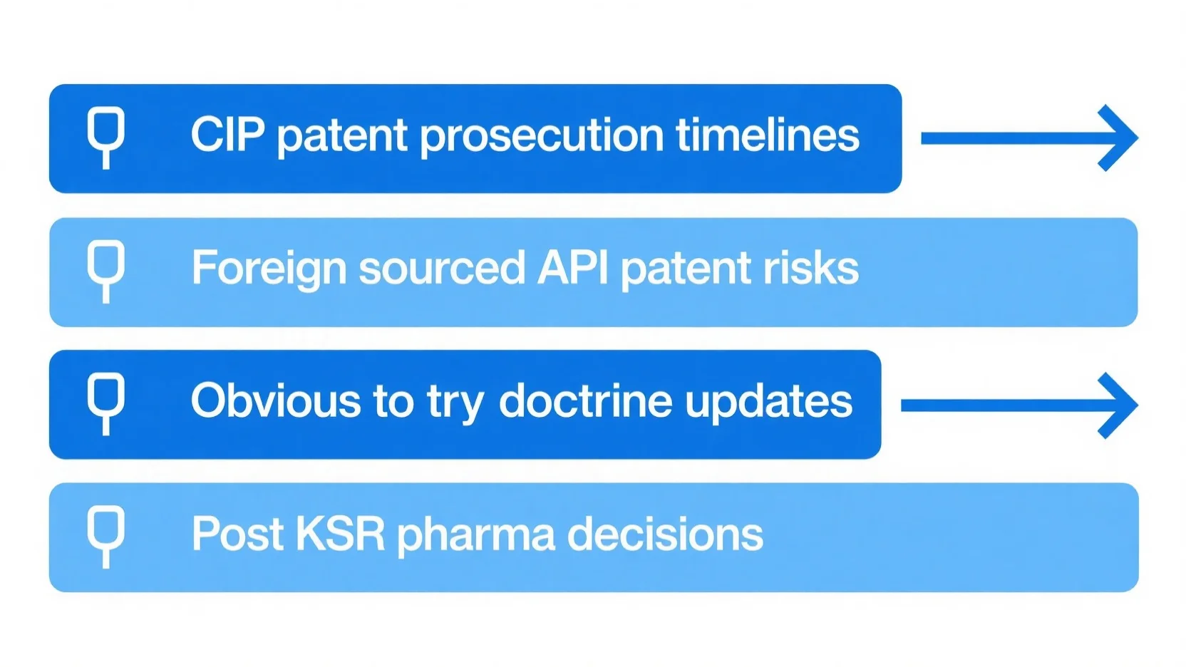 Navigating CIP Prosecution, API Risks, Obvious – to – Try Updates, PBM Tactics, and Post – KSR Pharma Decisions in the Pharmaceutical Patent Landscape